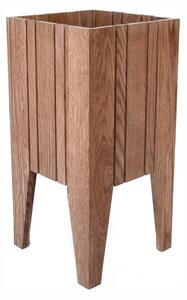 ROJAPLAST Dřevěný obal na květináč - OBAL, 25x25 cm