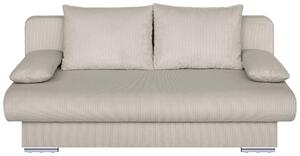 ROZKLÁDACÍ POHOVKA, textil, kompozitní dřevo, krémová P & B - Rozkládací pohovky, Online Only