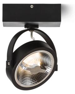 Nástěnné LED svítidlo KELLY LED I, černé, 12 W, teplá bílá 3000 K, stmívatelné