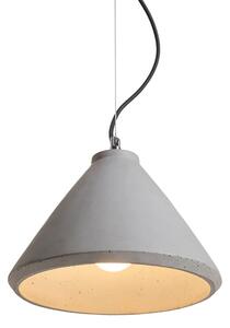 Závěsné svítidlo RADICAL, beton, patice E27, 15 W