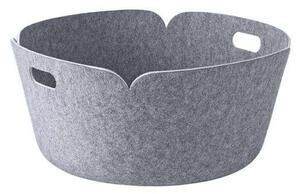 Muuto - Restore Round Košík Grey Melange