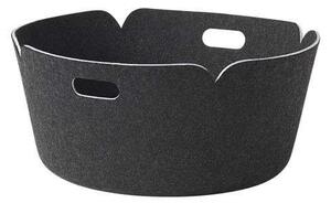 Muuto - Restore Round Košík Black Melange