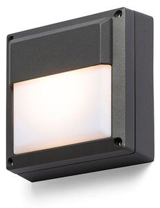 Venkovní nástěnné svítidlo DELTA 145, antracitové, patice GX53, 9 W, IP54