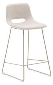 Béžová barová židle (výška sedáku 65 cm) Zahara – Kave Home