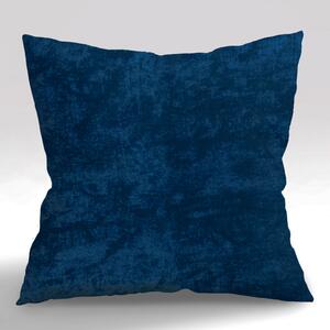 ●Ervi povlak na polštář bavlněný - tmavě modrá žihaná