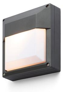 Venkovní nástěnné svítidlo DELTA 215, antracitové, patice E27, 15 W, IP54