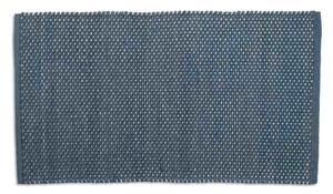 KELA Koupelnová předložka Miu směs bavlna/polyester kouřově modrá 100,0x60,0x1,0cm KL-24730