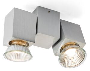 Náklopné nástěnné svítidlo MARVEL II, hliník, patice GU10, 2× 50 W