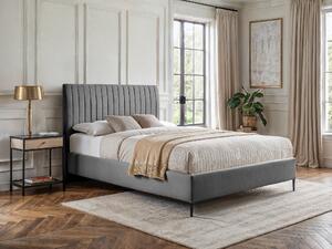 POSTEL BOXSPRING, 120/200 cm, šedá MID.YOU - Online Only postele, Online Only