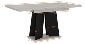 Jídelní stůl Mufon K350/černá