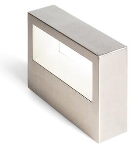 Venkovní nástěnné LED svítidlo CHLOE, nerezová ocel, 9 W, teplá bílá 3000 K, IP65