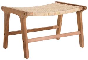 TABURET, dřevo, přírodní materiály, 65/41/47 cm Livetastic - Online Only lavice, Online Only