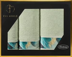 Mentolová dárková sada ručníků MINGE5