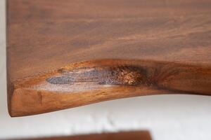 (3525) MAMMUT masivní dřevěná police akácie honey 80 cm