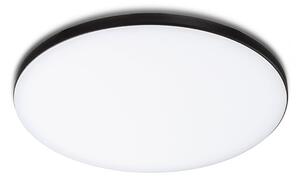 Zápustné LED svítidlo BJORK R 20, černé, 18 W, teplá bílá 3000 K