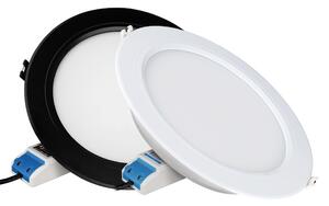 Miboxer LED zápustné svítidlo RGB+CCT Mi-light, 12W, 2.4GHz, RF ovládání, FUT066 Barva: Černá
