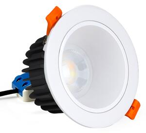 Miboxer LED zápustné svítidlo RGB+CCT Mi-light, 12W, 2.4GHz, antirflexní, RF ovládání, FUT071