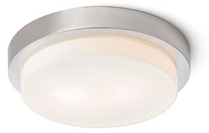 Koupelnové stropní svítidlo GORRA, matný nikl, patice E14, 2× 6 W, IP44