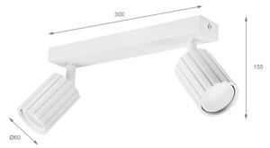 Brilagi - Bodové svítidlo CRISPINA 2xGU10/10W/230V bílá
