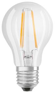 LED žárovka OSRAM Retrofit Classic A čirá, patice E27, ekvivalent 60 W, teplá bílá 2700 K, stmívatelná