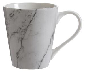 PremierHousewares Jídelní porcelánová sada Marble 16 kusů, šedá/bílá, motiv mramor