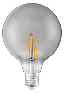 LED žárovka OSRAM SMART+ Globe 125 WiFi kouřová, patice E27, ekvivalent 44 W, teplá bílá 2500 K, stmívatelná
