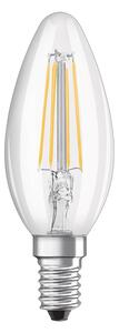 LED žárovka OSRAM Retrofit svíčková čirá, patice E14, ekvivalent 40 W, neutrální bílá 4000 K