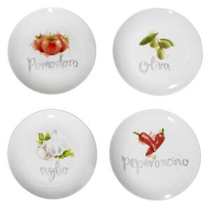 PremierHousewares Set servírovacích talířů Peperocino - 4 kusy