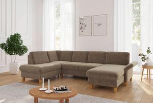 SEDACÍ SOUPRAVA, textil, světle hnědá Sit & More - Sedací soupravy, Online Only
