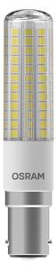 LED žárovka OSRAM Special slim čirá, patice B15d, ekvivalent 60 W, teplá bílá 2700 K