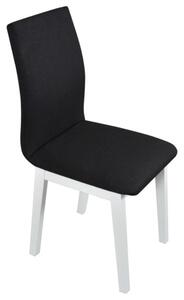 Jídelní židle LUKA 1 bílá/černá