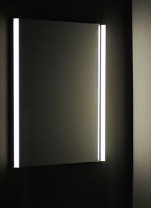 SAPHO - ALIX zrcadlo s LED osvětlením 65x70x5cm, bílá (AX365)
