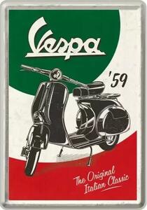 Plechová cedule Vespa Italian Classic'59
