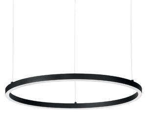 Ideal Lux LED Závěsné svítidlo Oracle slim round 3000k, Ø 90 Barva: Černá, Stmívání, řízení: DALI/PUSH