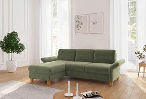 ROHOVÁ SEDAČKA, textil, světle zelená Sit & More - Sedací soupravy, Online Only