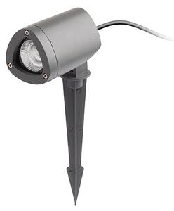 Venkovní zápichové LED svítidlo COSMO, antracitové, 10 W, teplá bílá 3000 K, IP65