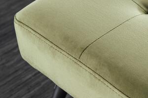 Lavice BOUTIQUE 100 CM olivově zelená samet Nábytek | Doplňkový nábytek | Pokojové lavice