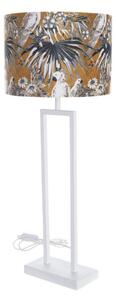 Stolní lampa White Parot 78cm
