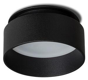 Zápustné svítidlo TORD, černé, patice GU10, 9 W