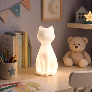 ONLI - Stolní lampa PORCELLANA 1xE14/6W/230V 27,2 cm kočka