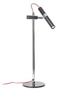 Stolní lampa VIPER TL, černá/chrom, 3 W, teplá bílá 3000 K