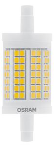 LED žárovka OSRAM LINE 78mm čirá, patice R7s, ekvivalent 100 W, teplá bílá 2700 K, stmívatelná