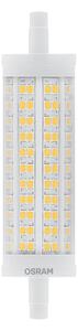 LED žárovka OSRAM LINE 118mm čirá, patice R7s, ekvivalent 150 W, teplá bílá 2700 K, stmívatelná