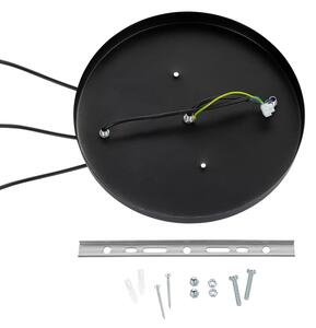 Brilagi - Lustr na lanku WABI SABI 3xE27/40W/230V pr. 60 cm černá
