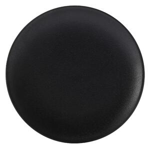 Maxwell Kulatý jídelní talíř Caviar, černá, 27,5 cm