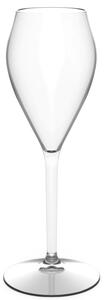 Nerozbitná plastová sklenice na prosecco čirá 160 ml