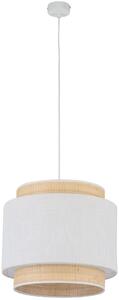 TK Lighting Boho závěsné svítidlo 1x15 W bílá-krémová 5653