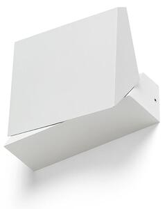 Venkovní nástěnné LED svítidlo TWIST, bílé, 12 W, teplá bílá 3000 K, IP65