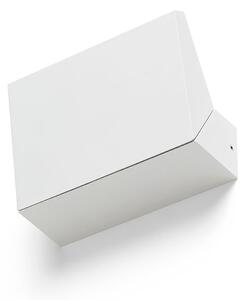 Venkovní nástěnné LED svítidlo TWIST, bílé, 12 W, teplá bílá 3000 K, IP65