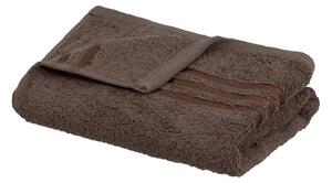 Hnědý froté bavlněný ručník 50x100 cm Simple – Casa Selección